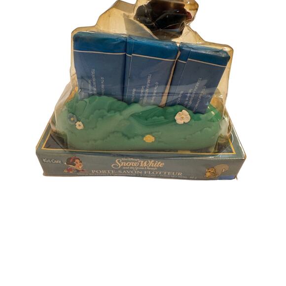Vintage Disney Snow White Floating Soap Dish Kid Care New in Package Plastic - Picture 5 of 7